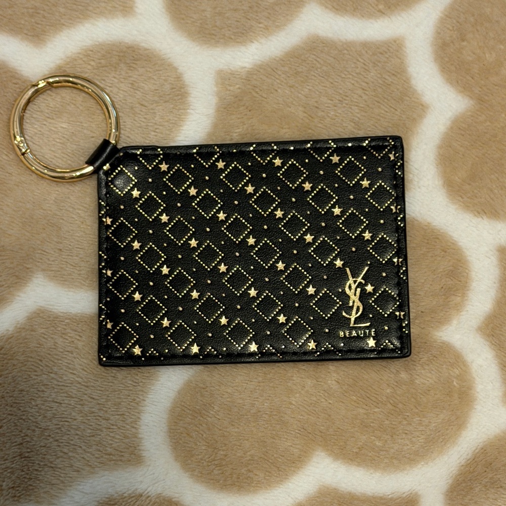Black and Gold YSL mirror